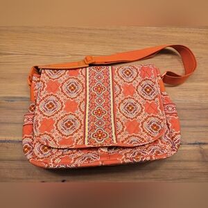 Vera Bradley messenger bag Paprika retired
